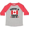 thumbnail image 3 of Inktastic Someone in Canada Loves Me Boys or Girls Toddler T-Shirt, 3 of 5