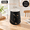 Marble Black, variant on Marble Black Ceramic Bathroom Tumbler, 14.2oz Toothbrush or Makeup Brush Holder