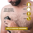 thumbnail image 3 of Wahl ATV Total Body Manscaper Hair Clipper for Men, Corded 18pc, Black Chrome 3024498, 3 of 13