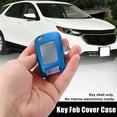 thumbnail image 2 of Unique Bargains TPU Key Fob Cover Case for Chevrolet Impala 2014-2019 Trax 2013-2018 Key Fob Shell Protector Keyless Remote Silver Tone, 2 of 6