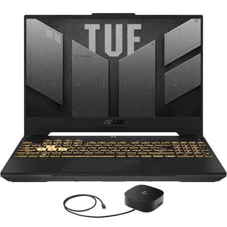ASUS TUF Gaming F15 Gaming Laptop (Intel i5-13500H 12-Core, 15.6in 144 Hz Full HD (1920x1080), GeForce RTX 4050, 32GB RAM, Win 10 Pro) with G2 Universal Dock