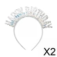 thumbnail image 1 of Diadema de feliz cumpleaños,Diadema de feliz cumpleaños niñas mujeres niños adultos,Tiara de cumpleaños Corona de feliz cumpleaños brillo,Accesorios para fiesta de cumpleaños Suministros, 1 of 8