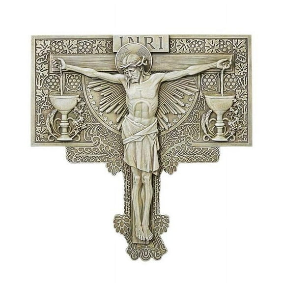Christian Brands D1034 9.25 in. Crucifixion Garden Plaque