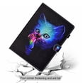 thumbnail image 5 of Mantto iPad 10th Generation Case 10.9", Cute Patterned Slim Multi-Angle Viewing Folio Magnetic Stand Wallet Card Slot with Auto Sleep Wake Smart Cover for 10.9” iPad 10th Gen 2022, Fox, 5 of 8