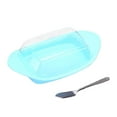 thumbnail image 3 of Caja de almacenamiento de , vajilla de cocina, almacenamiento de mantenimiento fresco, contenedor de queso, caja de plato de Azul Soledad Contenedor de queso, 3 of 9