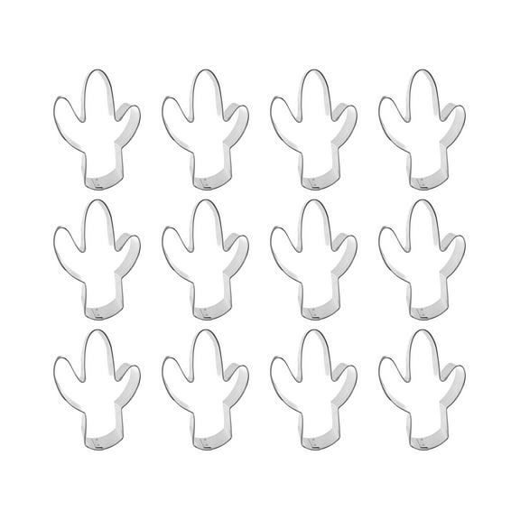 Cactus Dozen Cookie Cutters 4 inches/each W1011-W12 - The Cookie Cutter Shop - Tin Plate Steel