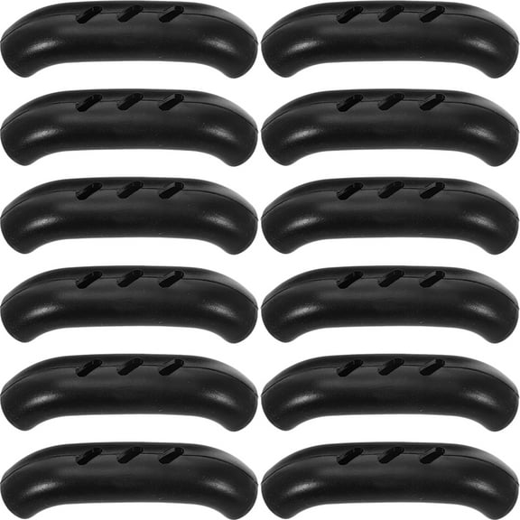 12pcs Hot Pot Handle Covers for Kitchen Use, Practical Anti-Scald Insulated Handle Protectors Set