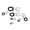 Type A 7 sizes, variant on 8s Ceramic Rod s Tips Saltwater 8 Sizes Freshwater Pole Repair Parts Tools Building Type sizes