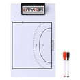 thumbnail image 1 of Tablero De Entrenamiento De Pelota De Doble Cara Portapapeles Para Entrenadores Con Bolígrafo Para Elaborar Estrategias De Balonmano Sunnimix Junta de entrenadores, 1 of 8