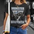thumbnail image 4 of Monster Truck Brother Monster Truck Are My Jam Truck Lovers TShirt, 4 of 6