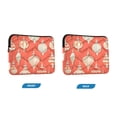 thumbnail image 7 of FORMRS 15-15.6 inch Laptop Sleeve Case Soft Carrying Quilted Computer Bag Cover, Beige Christmas Ornaments Pattern, 7 of 7