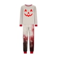 thumbnail image 4 of Racifhz Halloween Pajamas for Family Matching Loungewear Set Long Sleeve Top with Pants Cozy Sleepwear Set Holiday PJs Outfits Halloween Decorations for Cozy Family Night, Women Size:XXXL, 4 of 5