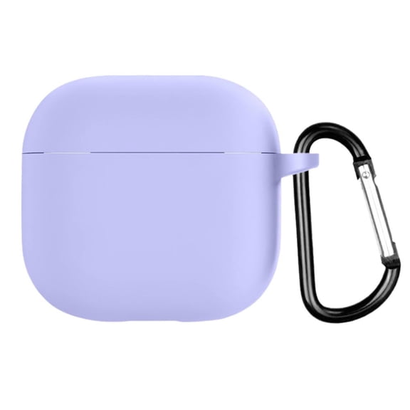 Gracefulvara Violet for Apple Airpods 4 2024 model earphone cover silicone cover anti-fall and dustproof charging case case