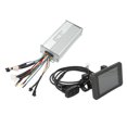 thumbnail image 3 of 30a controlador de onda sinusoidal lcd8h panel pulgar acelerador Grupo de lámparas bicicleta 1000w motor kit de conversión de baterías de litio, 3 of 10