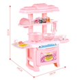 thumbnail image 3 of Kids Kitchen Toys Pretend Play Cooking Toys Tableware Sets Baby Toddlers Kitchen Simulation Toys, 3 of 9