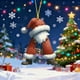 thumbnail image 4 of Adorno Navideño con 26 Letras para Árbol de Navidad, Colgante, Adorno Navideño, Decoración Navideña, Colgante para Árbol de Navidad., 4 of 5