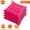 Red, variant on Square Chair Cushion 15.75x2.37in Soft Tie on Sitting Mat Cotton Seat Mats for Home Office Car Sitting Travel 4Pack, Red