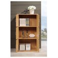 thumbnail image 5 of Drevy 3-Shelf Bookcase Cabinet, Beech, 5 of 5