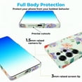 thumbnail image 4 of SKLYDDI Funda para Galaxy S25 Ultra con Diseño Floral Acuarela, 4 of 7