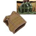thumbnail image 3 of Gilets de Bière, Mode Multifonctions Gilets de Boisson Titulaire Léger Tissu d'Abrasion pour Canettes Kaki, 3 of 8