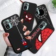 thumbnail image 2 of Funda blanda para Xiaomi Redmi Note 10 4G 10s Note 9S 9 Pro 9T silicona líquida dibujos animados Spiderman Spider Man funda de teléfono cubierta completa a prueba de golpes, 2 of 4