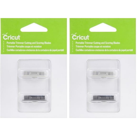 Paquete de Cuchillas de Corte y Ranurado para Trimmer Portátil Cricut