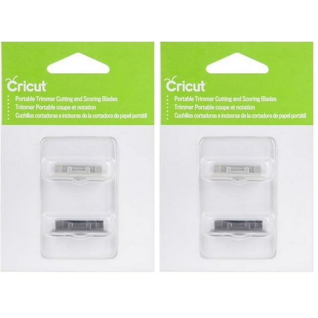 Paquete de Cuchillas de Corte y Ranurado para Trimmer Portátil Cricut