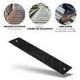 thumbnail image 2 of GripStrip Extension Stair Treads L 12”x W 2” Screw Down Strip, No Adhesive All Weather Non-Slip, Plastic Safety Stair Strips Increase Safety on Slippery Stairs - Screws Included (8 Pack) (Black), 2 of 4