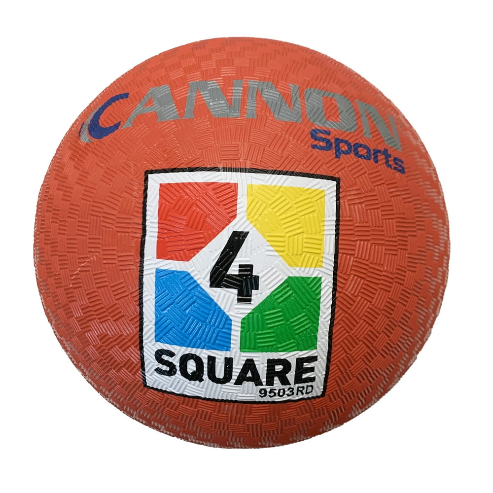 Cannon Sports Red 4Square Utility Playground ball