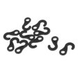 thumbnail image 1 of 10Pcs Bungee Cord Hooks Elastic Rope Hook for Outdoor Uses Kayak Canopy Tarp, 1 of 8
