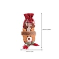 thumbnail image 2 of Yuarrent Funda para botella de vino, coche de Navidad, muñeca estéreo, lino, Universal, champán, cerveza, bolsa de encaje, funda para botella de vino Kits de decoración para fiestas Anciano Yuarrent HA070037-01B, 2 of 6