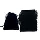 thumbnail image 1 of Bolsa de terciopelo con cordón para joyería, regalo de boda, fiesta, 5 unidades, venta al por mayor Negro, 1 of 9