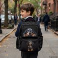 thumbnail image 6 of HELLHERO Dachshund Pattern Laptop Backpack with Durable, Breathable Lightweight 17 Inch School Bookbag for Travel Daily Use, 6 of 8