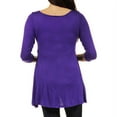 thumbnail image 3 of Women's Solid Maternity Tunic, 3 of 4
