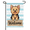 Garden Flag-4, variant on Farmhouse Yorkshire Terrier Garden Flag 12×18in Double Sided, Lovely Puppy Yard Banner, Rustic Vertical Decor for Spring Summer Outdoor Lawn Patio Courtyard Home Accent