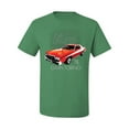 thumbnail image 2 of Wild Bobby, Ford '76 Gran Torino Vintage Car Cars and Trucks Men's Graphic T-Shirt, Kelly, 4XL, 2 of 3