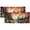 Pattern-4, variant on Bear Thermal Insulated Window Curtain Valance Rustic Cabin Village River Mountain Forest Farmhouse Country Rod Pocket Window Valance for Living Room Bathroom Bedroom Kitchen 54 by 18 in, 2 Panel