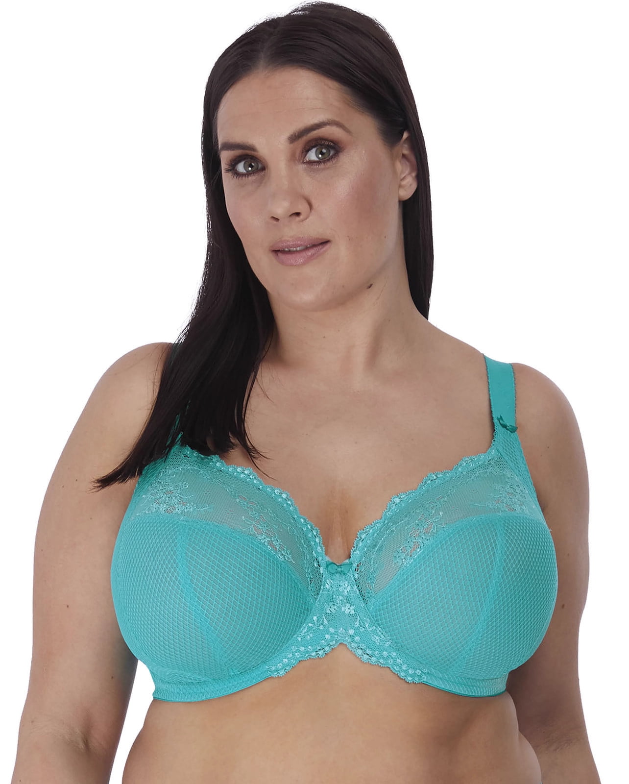 Elomi Charley Side Support Plunge Bra 42GG, Cornflower