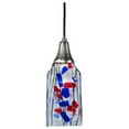 thumbnail image 4 of Meyda Tiffany 108763 Metro Fusion 5" Wide Mini Pendant - Nickel, 4 of 4