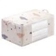 thumbnail image 1 of Caja de almacenamiento de ropa Bolsa de almacenamiento de edredón duradero para edredones Ropa de cama (L Beige), 1 of 4