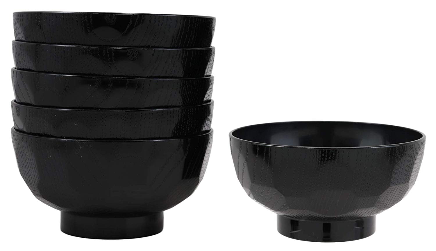 Black Lacquer Bowl Set