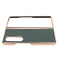 thumbnail image 3 of Phone Protective Cover,  Scratch Proof Real Leather Phone Case  For Z Fold 4 Black,Green,Blue,Pink, 3 of 8
