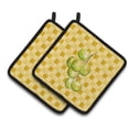 thumbnail image 1 of Carolines Treasures BB7226PTHD Raisins Blancs sur Panierweave Paire de Porte-Pots, 1 of 1
