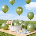 thumbnail image 5 of 100PCS Metallic Green Balloons 5 Inch Small Party Decoration Latex Style Plastic Balloons for Arch Garland, 5 of 5