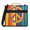 Multicolor 2, variant on Herdesigns Rainbow Peace Sign Zipper Binder with Shoulder Strap, Waterproof 1.5 Inch 3 D-Ring Binder Organizer Bag, Fits 13 Inch Laptop for Work,