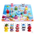 thumbnail image 1 of Juego de juguete de Rana de pesca magnética Sunnimix 13 piezas para niños pequeños, 1 of 8