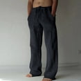 thumbnail image 4 of adviicd Men Joggers Pants Casual Mens Elastic Waist Pants for Seniors - Adaptive Mens Pants for Elderly | Elastic Waist Pants for Men, 4 of 5