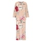 thumbnail image 5 of Puntoco Traje De Pantalón Y top Con Cuello Redondo Y Manga Larga Estampado Informal De Verano Para Mujer Caqui S, 5 of 5