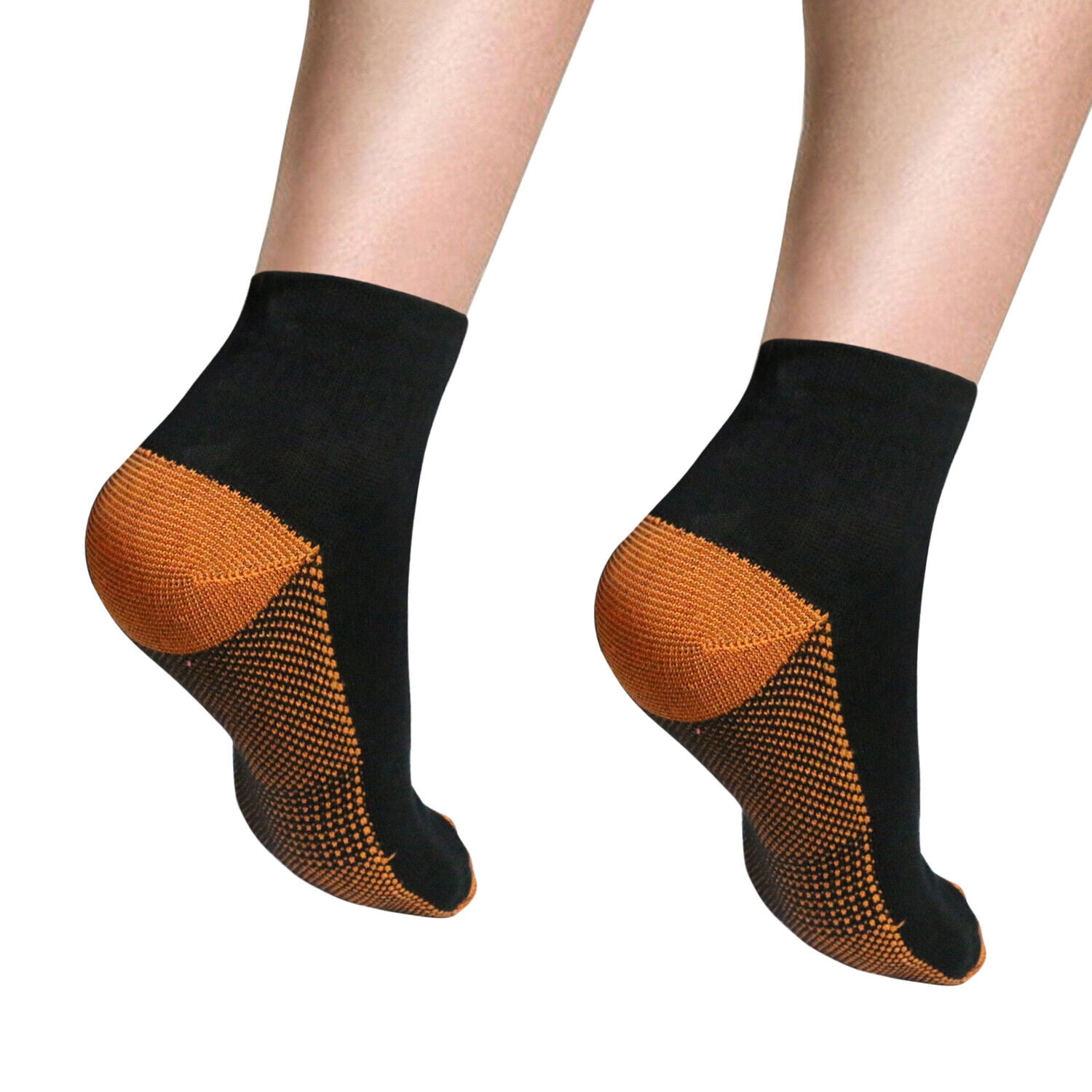 IWA 2900 Short Compression Sleeve Gymnastic Socks - Plantar