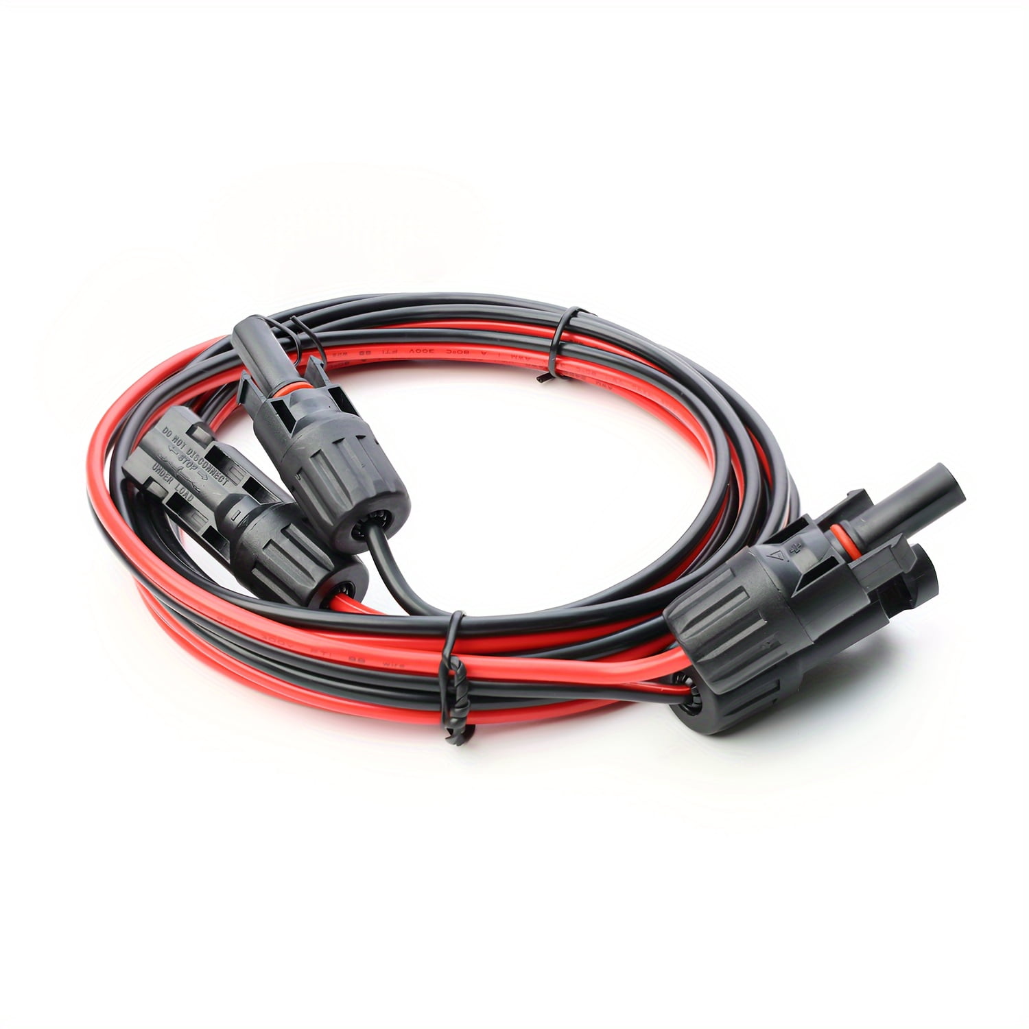 SUGARMOM 20ft Long 14AWG Heavy-Duty MC4 to MC4 Solar Extension Cable - Durable  Weather-Resistant  High-Temperature & Cold-Proof for Reliable RVs and Outdoor Power Systems Connection